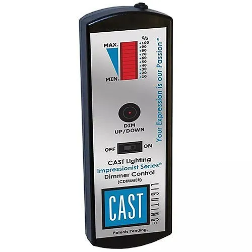 CAST CDIMMER Perimeter Hand-Held 20-Level Dimmer Control Module for CPL3IR2D, 1-Piece