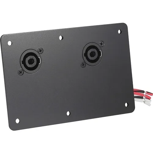 Electro-Voice CDNL4 Input Panel Cover Plate, Dual NL4 Type