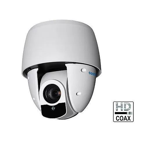 Costar CDT2H20IPZ 2MP HDoC PTZ Camera, 20x Optical Zoom, White
