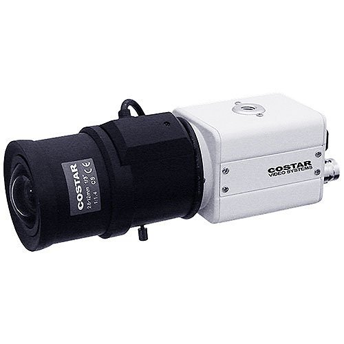 Costar CCC3520ATM Costar CCC3525ATM 690 HTVL-E Resolution WDR Mini Box Camera, 2.8-12mm Varifocal Lens