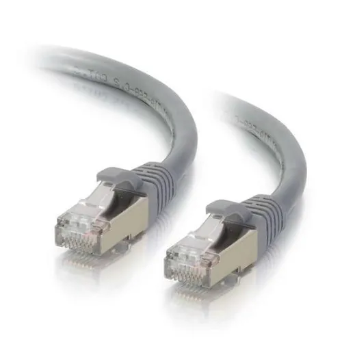 C2G CG00642 CAT6a Snagless Shielded (STP) Ethernet Network Patch Cable, 5' (1.5m), Gray