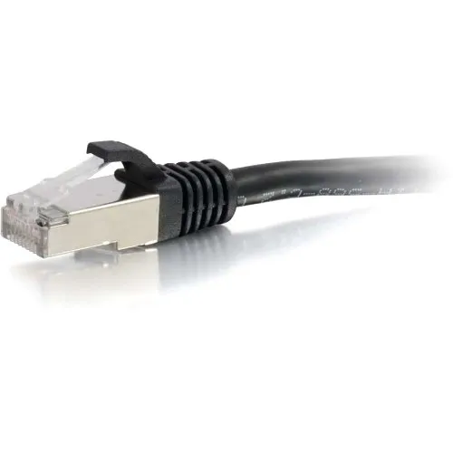 C2G CG00719 CAT6a Snagless Shielded (STP) Ethernet Network Patch Cable, 20' (6.1m), Black