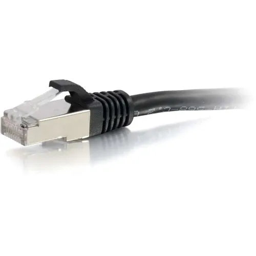 C2G CG00719 CAT6a Snagless Shielded (STP) Ethernet Network Patch Cable, 20' (6.1m), Black