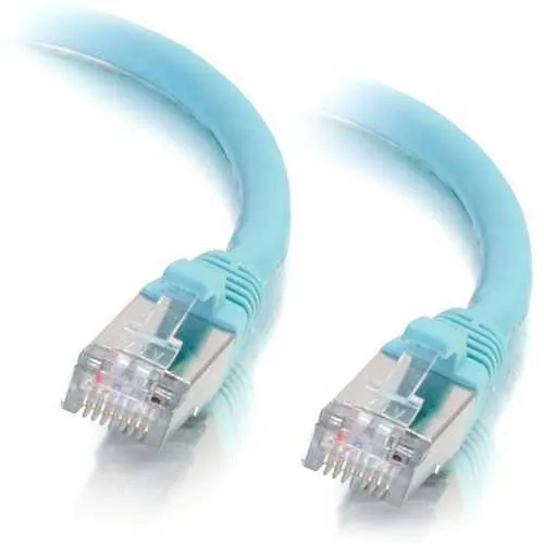 C2G CG00749 CAT6a Snagless Shielded (STP) Ethernet Network Patch Cable, 10' (3m), Blue
