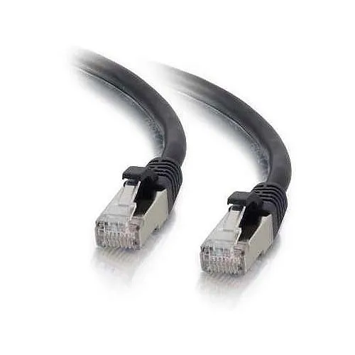 C2G CG00810 CAT6 Snagless Shielded (STP) Ethernet Network Patch Cable, 3' (0.9m), Black