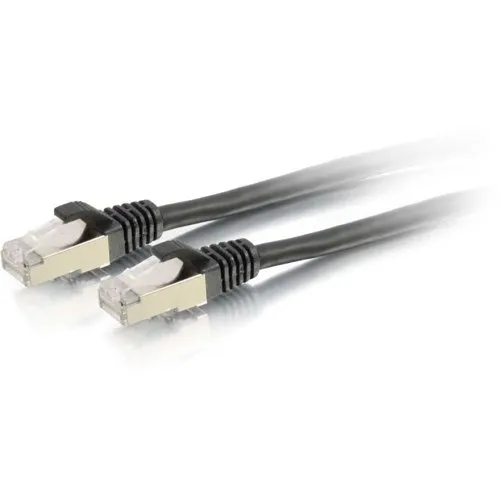 C2G CG00812 CAT6a Snagless Shielded (STP) Ethernet Network Patch Cable, 5' (1.5m), Black