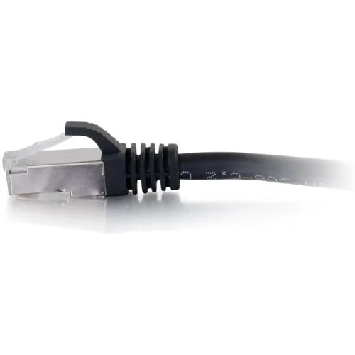 C2G CG00812 CAT6a Snagless Shielded (STP) Ethernet Network Patch Cable, 5' (1.5m), Black