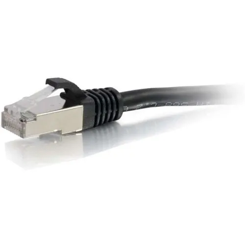 C2G CG00812 CAT6a Snagless Shielded (STP) Ethernet Network Patch Cable, 5' (1.5m), Black