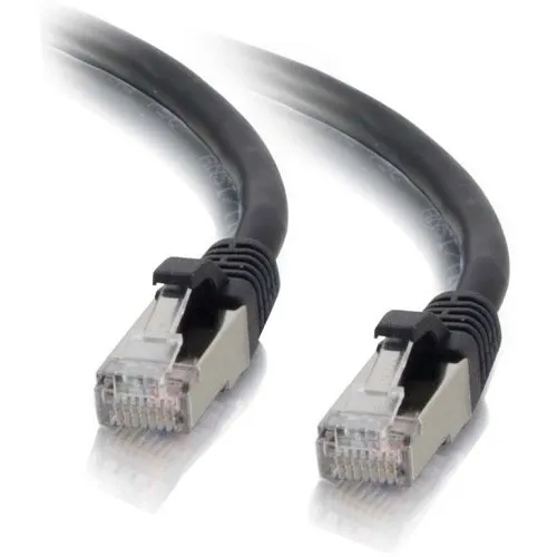 C2G CG00812 CAT6a Snagless Shielded (STP) Ethernet Network Patch Cable, 5' (1.5m), Black