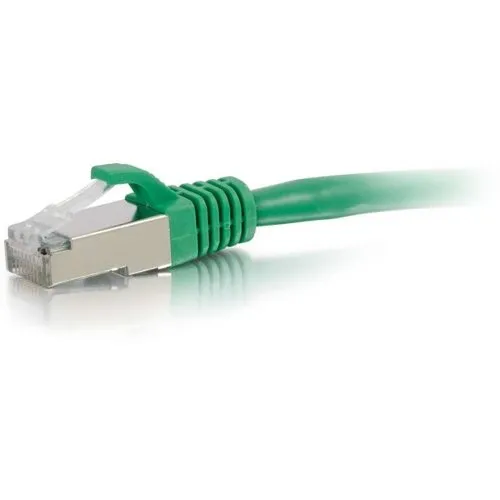 C2G CG00834 CAT6a Snagless Shielded (STP) Ethernet Network Patch Cable, 10' (3m), Green