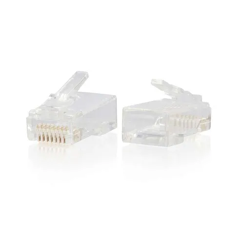 C2G CG00889 CAT6 RJ45 Modular Plug, 50-Piece
