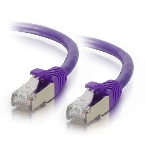 C2G CG00912 30' CAT6 Snagless STP Cable, Purple