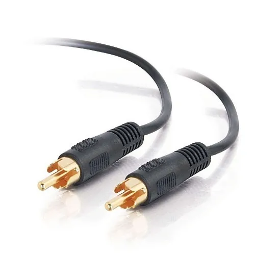 C2G CG-03167 Value Series Mono RCA Audio Cable, 9' (1.8m)