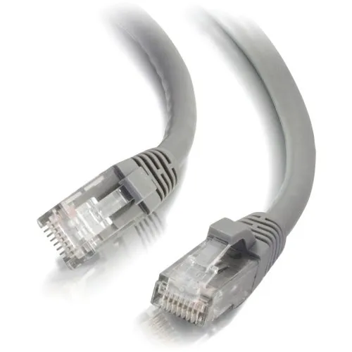 C2G CG03965 CAT6 Snagless Unshielded (UTP) Ethernet Network Patch Cable, 2' (0.6m), Gray
