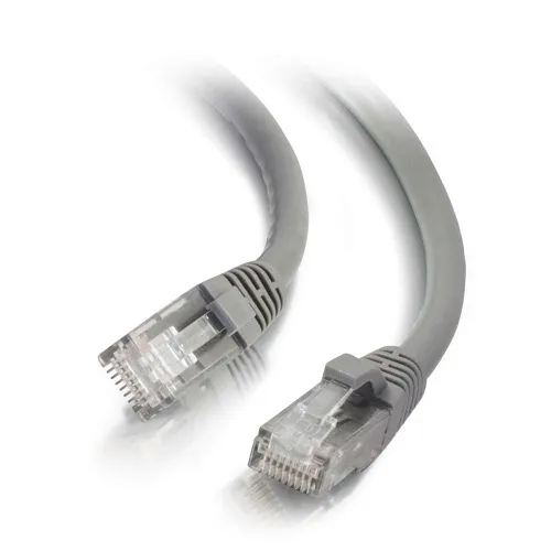 C2G CG03968 CAT6 Snagless UTP Ethernet Network Patch Cable, M/M, 8' (2.4m), Gray