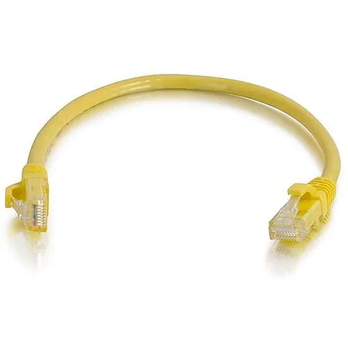 C2G CG04013 CAT6 Snagless Unshielded (UTP) Ethernet Network Patch Cable, 15' (4.6m), Yellow