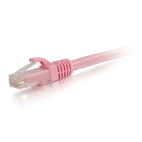 C2G CG04054 CAT6 Snagless Unshielded (UTP) Ethernet Network Patch Cable, Male to Male, 14' (4.25m), Pink