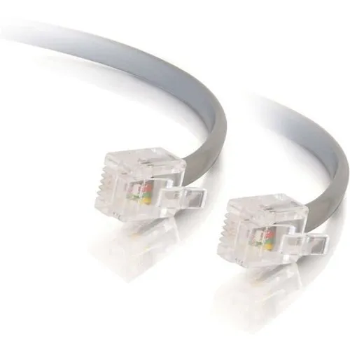 C2G CG09590 RJ11 Modular Telephone Cable, 14' (4.25m)