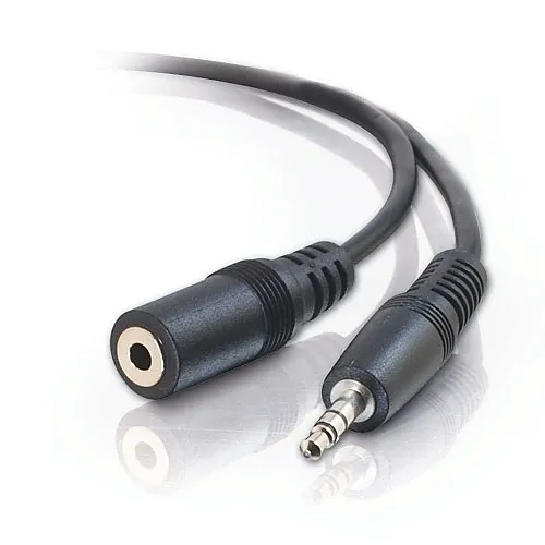 C2G CG-13787 3.5mm Male to Female Stereo Audio Extension Cable, 6' (1.8m)