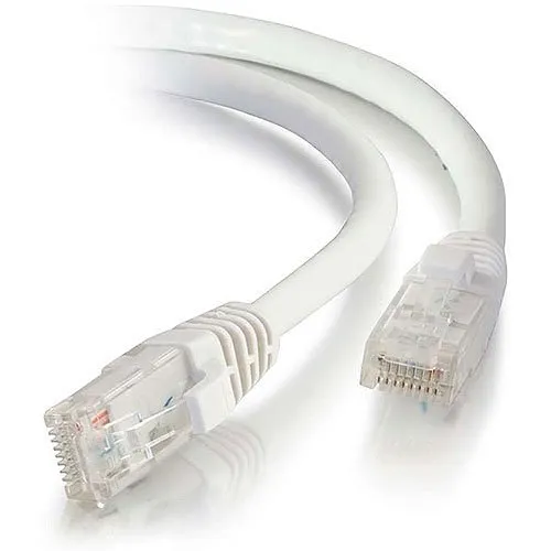 C2G CG25428 CAT5e Snagless Shielded (STP) Ethernet Network Patch Cable, 10' (3m), White