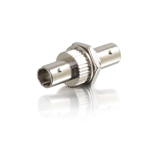 C2G CG27110 ST/ST Simplex Single-Mode Fiber Optic Coupler, 3'