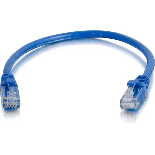 C2G CG27140 CAT6 Snagless Unshielded (UTP) Ethernet Network Patch Cable, 1' (0.3m), Blue