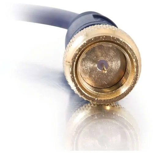 C2G CG27228 Velocity Mini-Coax F-Type Cable, 12', (3.7m)