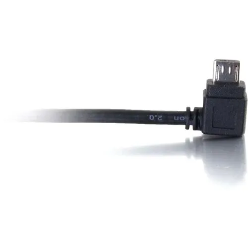 C2G CG27320 Mobile Device USB Micro-B to USB Device OTG Adapter Cable, 0.5' (0.15m)