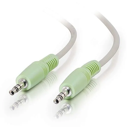 C2G CG-27411 3.5mm M/M Stereo Audio Cable, 6' (1.8m)