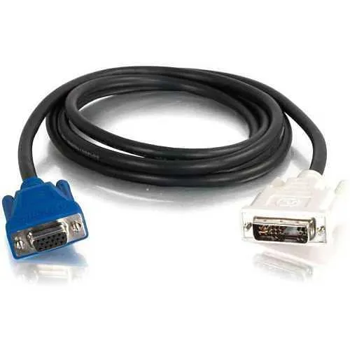 C2G CG27590 6.6' (2m) DVI Male to HD15 VGA Female Video Extension Cable
