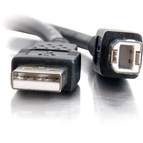 C2G CG28101 USB 2.0 A/B Cable, 3.3', (1m), Black