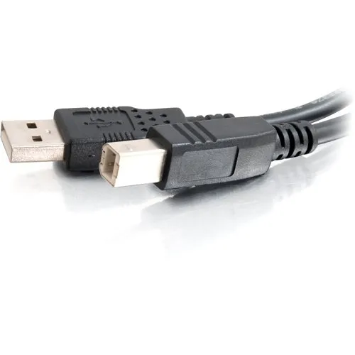 C2G CG28101 USB 2.0 A/B Cable, 3.3', (1m), Black
