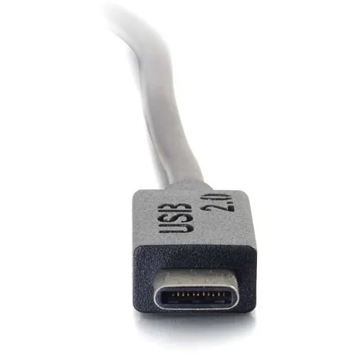 C2G CG28873 USB 2.0 USB-C to USB-A Cable M/M, 10' (3m), Black