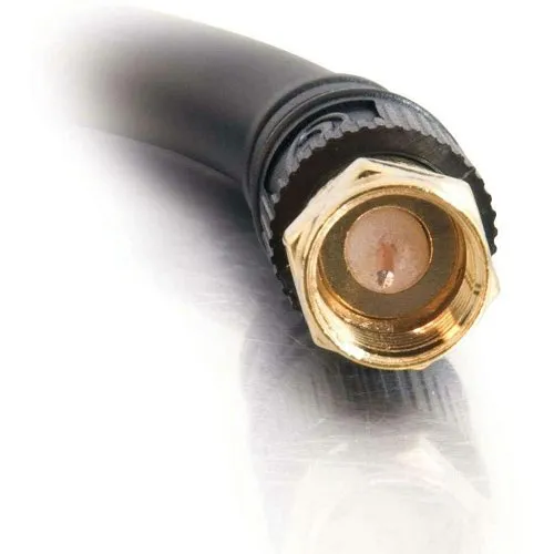 C2G CG29134 Value Series F-Type RG6 Coaxial Video Cable, 25' (7.6m)
