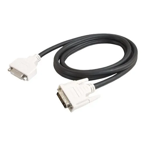 C2G CG29530 16.4' DVI-D M/F Dual Link Digital Video Extension Cable, 28 AWG, Black