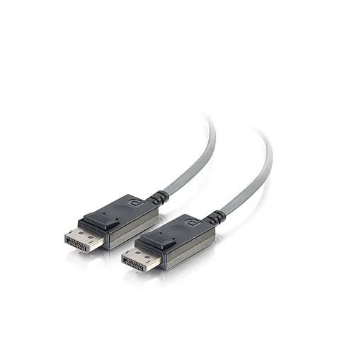 C2G CG-29535 DisplayPort Active Optical Cable, 4K 60 Hz, Plenum CMP-Rated, TAA Compliant, 25' (7.6m)