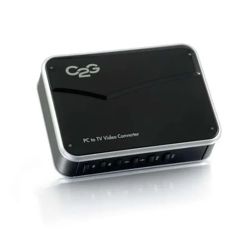 C2G CG29548 VGA to Composite/S-Video Converter for PC to TV