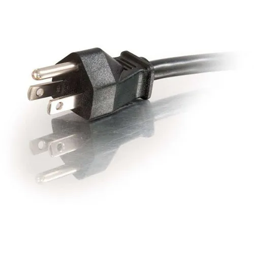 C2G CG29803 16 AWG 1-to-4 Power Cord Splitter, 1 NEMA 5-15P to 2 NEMA 5-15R, TAA Compliant, 1.5' (0.46m)