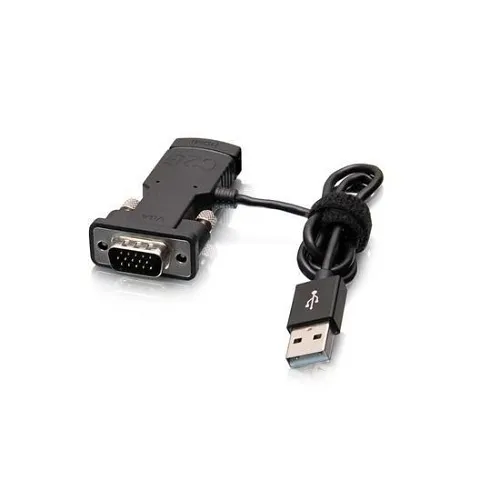 C2G CG29874 6' USB-C to VGA Adapter Cable, Black