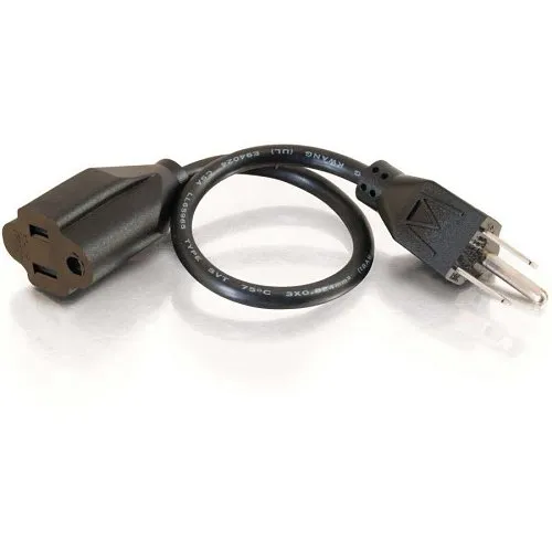 C2G CG29932 Power Extension Cord (5-15R to 5-15P), 8'