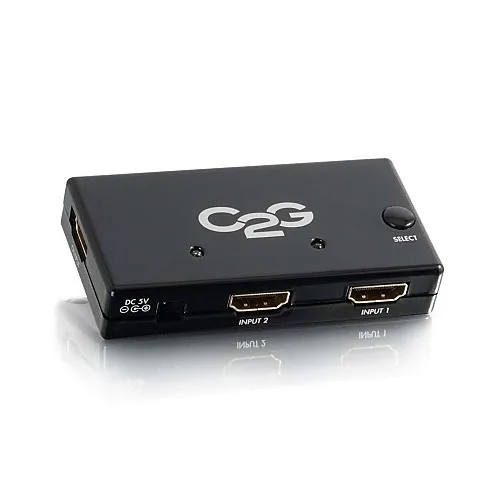 C2G CG40349 2-Port Auto Compact HDMI Switch