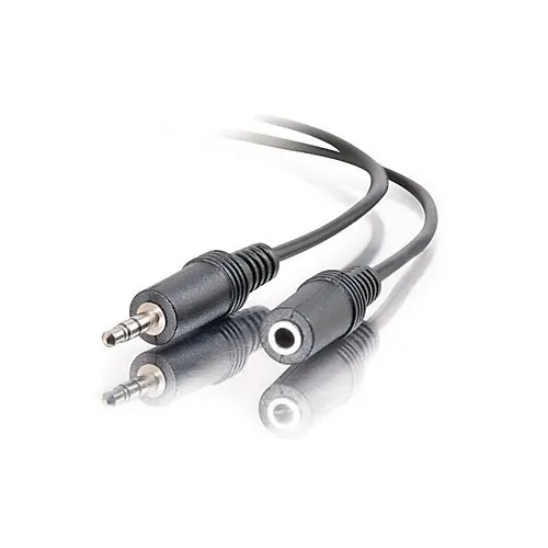 C2G CG40406 3.5mm M/F Stereo Audio Extension Cable, 3'