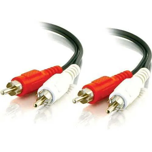 C2G CG40467 Value Series 50' (15.2m) RCA Stereo Audio Cable