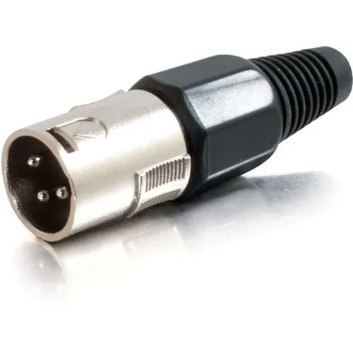 C2G CG40658 XLR Male Inline Connector, TAA Compliant