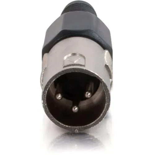 C2G CG40658 XLR Male Inline Connector, TAA Compliant