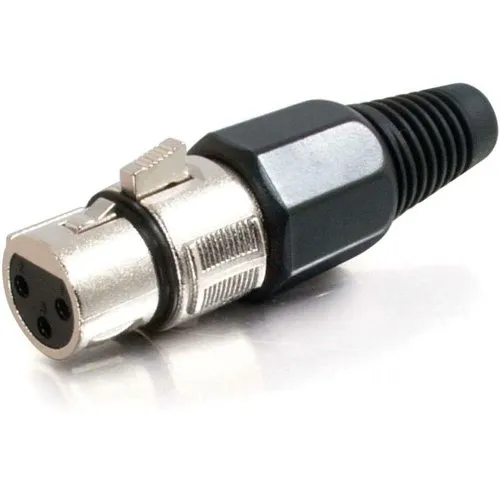 C2G CG40659 XLR Female Inline Connector, TAA Compliant