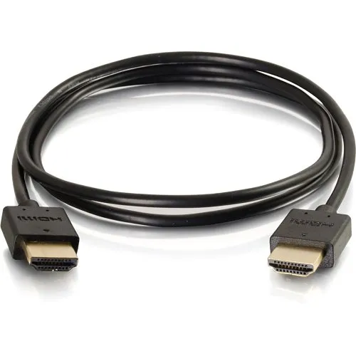C2G CG41363 Ultra Flexible High Speed HDMI Cable with Low Profile Connectors, 4K 60Hz, 3' (0.9m)