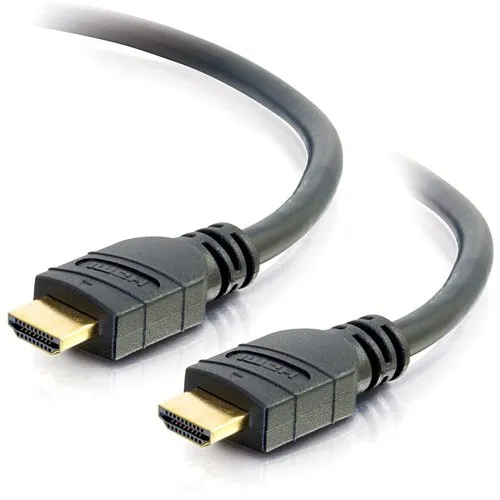 C2G CG41368 Plus Series Active High Speed HDMI Cable, In-Wall CL3 Rated, 4K 30Hz, M/M, Black, 75'