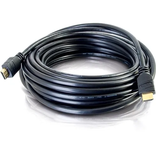 C2G CG41368 Active High Speed HDMI Cable 4K 30Hz, In-Wall, CL3-Rated, 75' (22.8m)