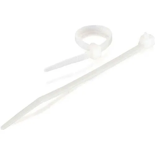 C2G CG43035 11.5" Cable Tie Multipack, TAA Compliant, 100-Pack, White